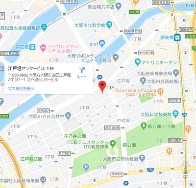 大阪事業本部 map