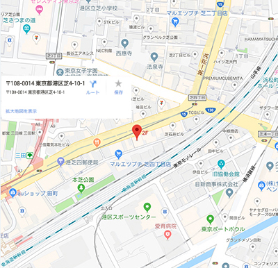 東京事業本部 map